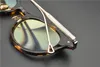 Hög kvalitet 2 i 1 Clip on Glasses Frame Men Solglasögon Optisk Myopia Graden Recept Gelglas Ram Pure Titanium och ACET1022619