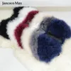2019 Real Fur Cape Shrug Женщины Подлинная перо страуса меха Шали Пончо Мода Горячие продажи Один размер S1264