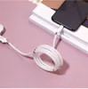 For Samsung Magnetic Organizer Usb Data Cable 5V 2.4A Android Typec Charger Micro-Usb Type-C V8 Plug Note10 Note9 S9 Huawei P20 P30