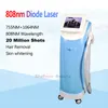 Profissional Diode Laser Hair Removal máquina 808nm 755nm 1064nm Ice Diode Laser permanentemente Depilação rejuvenescimento da pele de 20 milhões de Tiro