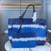 Klasik bulut Gökkuşağı kontrast renk çanta alışveriş torbaları omuz çantası plaj çantaları gerçek deri crossbody çanta messenger çanta