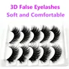 3D 22 styles Handmade False Eyelashes double stereo natural cross thick eye lashes mixed with manufacturers wholesale free ship 10