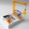 Science and Education Zabawki DIY Fun Electric Dźwigi Zabawki - Popularne Science Deskerymentalne Pomoce