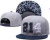 Neue 2020 Fußball-Snapback-Kappe, blaue Farbe, Team-Hüte, Mix-Match, bestellen Sie alle Kappen in Top-Qualität
