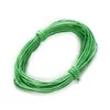 60M 22 Color Waxed Cotton Necklace Rope Cord Handmade DIY Accessories Findings Bracelet Necklace Jewelry Making 1mm W09459-69