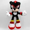 3pcs / set Ny ankomst Sonic The Hedgehog Sonic Tails Knuckles Echidna Fyllda djur Plyschleksaker med tagg 9 "23cm DHL Shippng