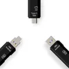 5 맥북 노트북 USB 1 마이크로 SD 메모리 카드 리더 어댑터 종류 C 마이크로 USB의 SD 메모리 카드 어댑터에 3.0 SD / TF OTG 카드 리더