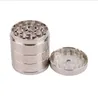 Zinc Alloy Creative 5-Layer 50mm Smoke Grinder Fume Wholesale Factory Direct Sale Flat Window Smoke Grinder