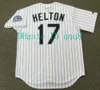 1995 1993 Vintage Rockies Baseball Jersey 33 Larry Walker 14 Andres Galarraga 9 Vinny Castilla 21 Eric Todd Helton Troy 2 Tulowitzki Bichette Retro