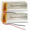 Modell 802260 3.7V 1200mAh Lipo Uppladdningsbart Batteri Lithiumpolymer för MP3 DVD-kudde Mobiltelefon GPS Power Bank Camera E-Books Recoder