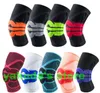 genouillère Basket-ball genouillère Compression genou soutien ressort Pad basket-ball tricoté Compression élastique genou manches sport Soccer6693773