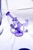 Purple Recycler hookah ,carta oil rig pipe, 14mm joint, factory direct sales, price concessions