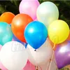 1,5 g de 10 polegadas espessas perolizados de látex balão do aniversário Balões cores sortidas Latex Balloon Kid Criança Toy Air Balls T9I00168