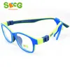 SECG Optical Children Bril Frame TR90 Siliconen Bril Kinderen Flexibele Beschermende Kinderglazen Diopter Brillen Rubber