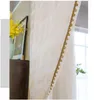 깎아 지른 커튼 금속 빛 럭셔리 윈드 스크린 웨이브 거실 대기 층 유럽의 미국 커튼