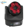 Partihandel Factory Billiga Pris DMX512 Laser Effect Mini Sharp Beam Stage Bee Eye Light 6x15W RGBW 4IN1 LED Moving Head Stage Light