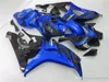 ABS-bubbelboeken voor HONDA CBR1000RR 2006 2007 BLAUW BLACK INJECTION MALD FAILING KIT CBR 1000 RR 06 07 JK36