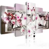Orchidea astratta Design artistico su tela Stampa Fiore moderno Pittura murale floreale Decorazione domestica Regalo per amore Scegli il colore e la dimensione264m