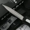 Benchmade Mini Infidel Double Action Automatic Knives 3350 D2 스틸 스피어 포인트 EDC Pocket Tactical Gear Survival Knife Nylon Sheath