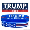 Donald Trump 2020 Keep America Great Letter Silikon-Armband, Gummi-Armband, Armreif, Donald Trump-Anhänger, USA-Flagge, Schmuck