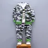 Наборы одежды Baby Boys Spring Fall Print Print 0-1 2 3-летний мальчик Красивая осень осень зимняя одежда из трех частей детская мода