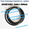 Ground Cable X641D242G61 L = 600mm, X641D242G62 L = 850mm, X641D221G63 L = 900mm, X641D221G64 L = 1100mm För Mitsubishi HA10 EDM Maskinreparation Delar