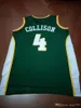Maglia da basket personalizzata da uomo, da donna, vintage n. 4 Nick Collison College, taglia S-4XL o personalizzata con qualsiasi nome o numero di maglia