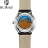 Ruimas Automatische Miyota Mechanische Uhr Männer Dünne Sport Herren Uhren Armbanduhren Wasserdicht Relogio Masculino3134