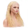 HCDIV 613 Human Hair WGIS BRAZILIAN REMY DEEP WAVE 13 4レースフロントウィッグライトブロンドウィッグファクトリー全体DP 63192A