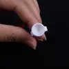 100 stks wegwerp tattoo inkt ringen make-up pigment houder wenkbrauw wimper extension lijmdivider container