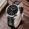 Dom Watch Casual Watoof Vintage Table Ultra-cienki stół męski moda oryginalna skórzana stół