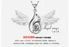 Partihandel-925 Sterling Silver Angel Wings Pendant Colgantes Kolye Charms Pendants Jewelry Making Femme Mujer PenDulo Jewelry Bijoux 2018