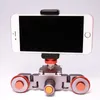 Freeshipping Ulanzi Flessibile Autodolly Video Car 3-Wheel Electric Dolly Track Slider Skater per iPhone DSLR Videocamera Videocamera Youtube Vlogger