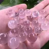 20 pieces Lot nice small size Natural rock rose quartz stone crystal ball crystal sphere crystal healing business gift257j