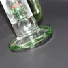 Frog Design Glass Bong Hookahs 12 Inch Green Oil Rig Water Bongs female 14.5mm dab rigs with quartz banger