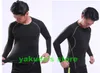 Sports quick drying sports tights long sleeve men's football training base shirt running Yoga suit breathable fitness suit Soccer Training