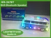 WS-267BT Kombis führte Kristallbus-Bluetooth-Sprecher mit coloful LED MP3-Player Tragbarer Sprecher führte Licht / FM / TF / USB-Antrieb / Zusatz in DHL TNT