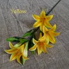 100 cm künstliche Lilie Blume gefälschte Boden mit Seidenblume für Hochzeitshäuser Simution Lilie Blume35103195275367