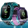 Q19 Smart Watch Wateof-Kids Smart Horlb LBS Tracker SmartWatches SIM-kaartsleuf met camera SOS voor universele smartphones in doos