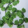 Decoratieve Bloemen Kransen 2m Kunstmatige Ivy Leaf Garland Plant Vine Nep Gebladerte Plastic Rotan Evergreen Thuis Bruiloft Casamento Decorati