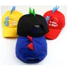 Chapéu de bebê menino menina dos desenhos animados Bonés de beisebol pequeno dinossauro Primavera e verão novo algodão chapéu infantil Coreano bonito estilo chapéu de sol GB1116