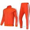 Groothandel-Running Sportswear 2019 Nieuwe Mannen Kinderen Voetbal Joggen Sportkleding Trainingspak Lege Soccer Jerseys Set Workout Kleding Set