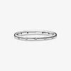 New Brand Simple Sparkling Band Ring High Polish 925 Sterling Silver Ring With Cubic Zirconia For Women Wedding Rings Fashion Jewelry