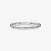 Neue Marke Einfache Funkelnde Band Ring Hochglanz 925 Sterling Silber Ring Mit Zirkonia Für Frauen Hochzeit Ringe Mode schmuck