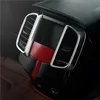 2 pcs Carro do carro adesivos de ar condicionado de ventilação de ventilação painel decoração tampa guarnição lantejoulas 3D para Porsche Cayenne Acessórios Automóveis