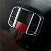 2pcs Car styling stickers Rear Air conditioning Vent outlet panel decoration cover trim sequins 3D for Porsche Cayenne Auto Accessories