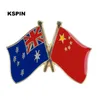 Australia Country Bandiera Badge Bandiera Bandiera Bandiera Nazionale Bandiera Risvolto Pin International Travel Pin Collezioni 10pcs