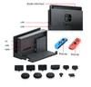 Super Game Kit Protective Accessories For Nintendo Switch host Tempered Glass Screen Protector Host dust plug TNS-862 new253n