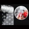 Nail Sticker Christmas Snowflake Nail Foil 3D Glitter Nail Art Transfer Foils A987