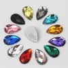 300st 8 13mm Crystal AB Drop Rhinestones Applique Mix Color Crystals Stones Akrylstrass Pärlor för DIY -klädhantverk ZZ7622564